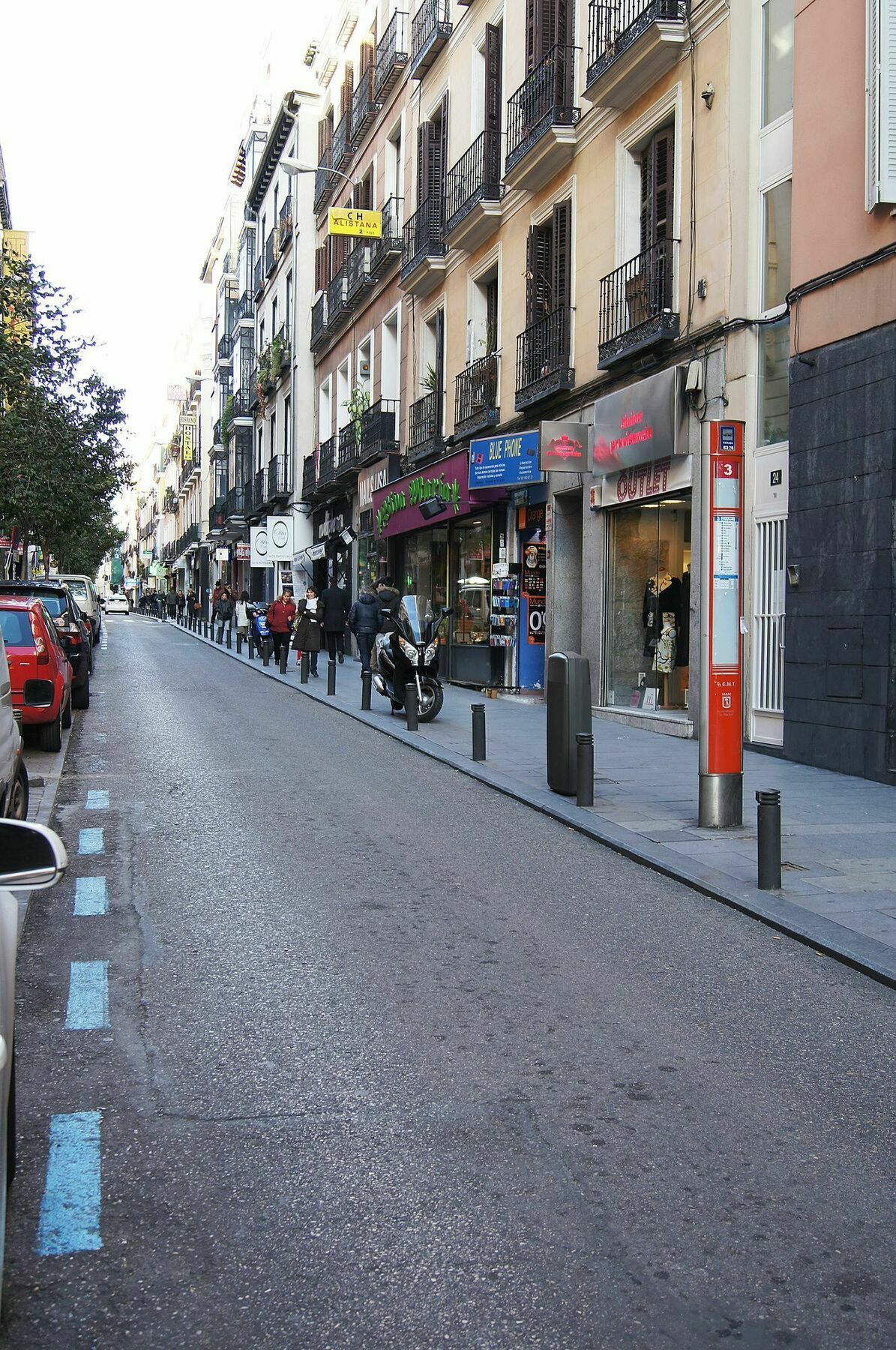 Hostal Alistana Madrid Exteriér fotografie